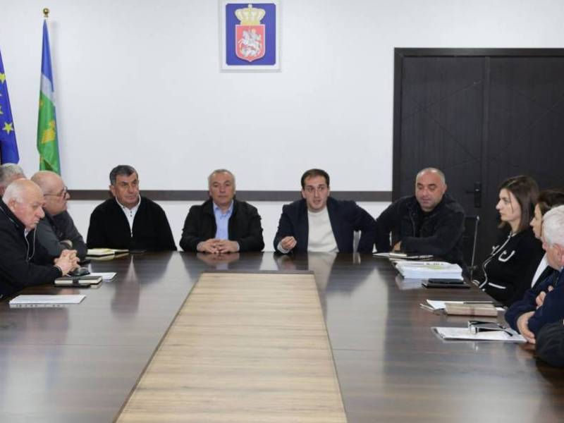 ცაგერის მუნიციპალიტეტის მერმა ჭაბუკი ჭაბუკიანმა, ადმინისტრაციულ ერთეულებში მერის წარმომადგენლებთან, სამუშაო შეხვედრა გამართა